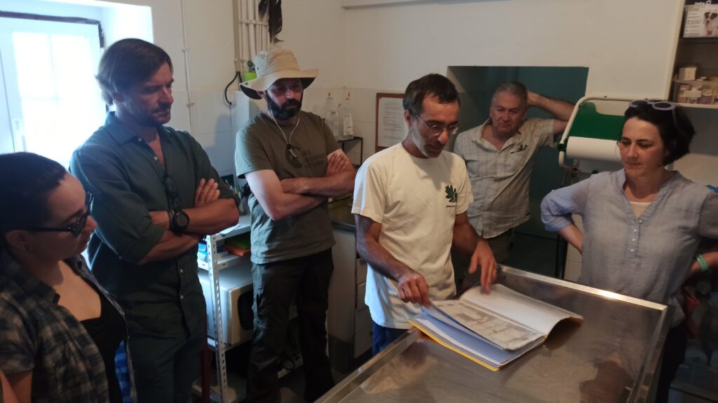 Visit to CERAS, organised by Samuel Infante (Quercus). ©VCF 